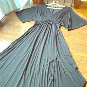 Express Black Maxi Dress(nwpicsadd)